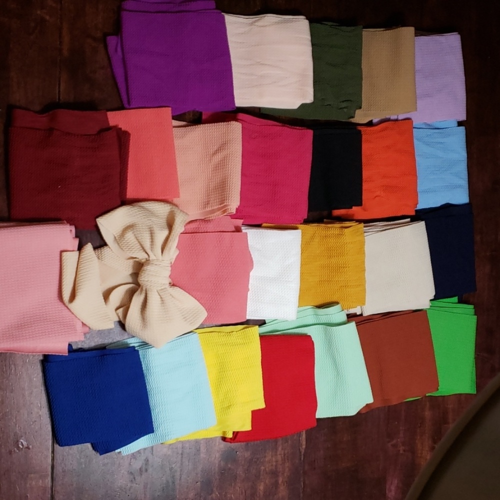 Big bow headbands (adjustable)